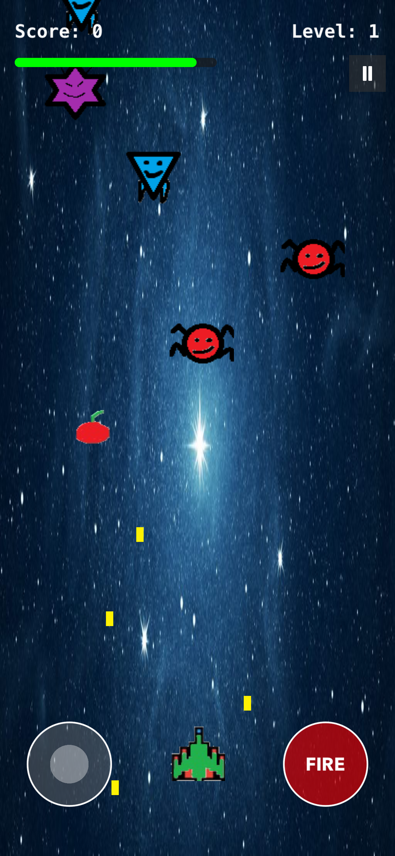 Generic Space Shooter gameplay